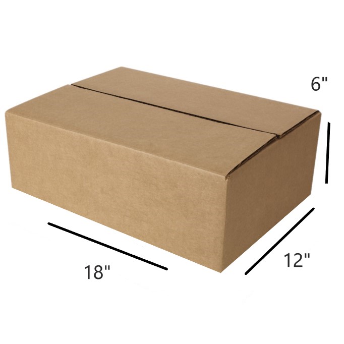 18 X 12 X 6 Corrugated Box Atlanta 18 X 12 X 6 Corrugated Box Atlanta